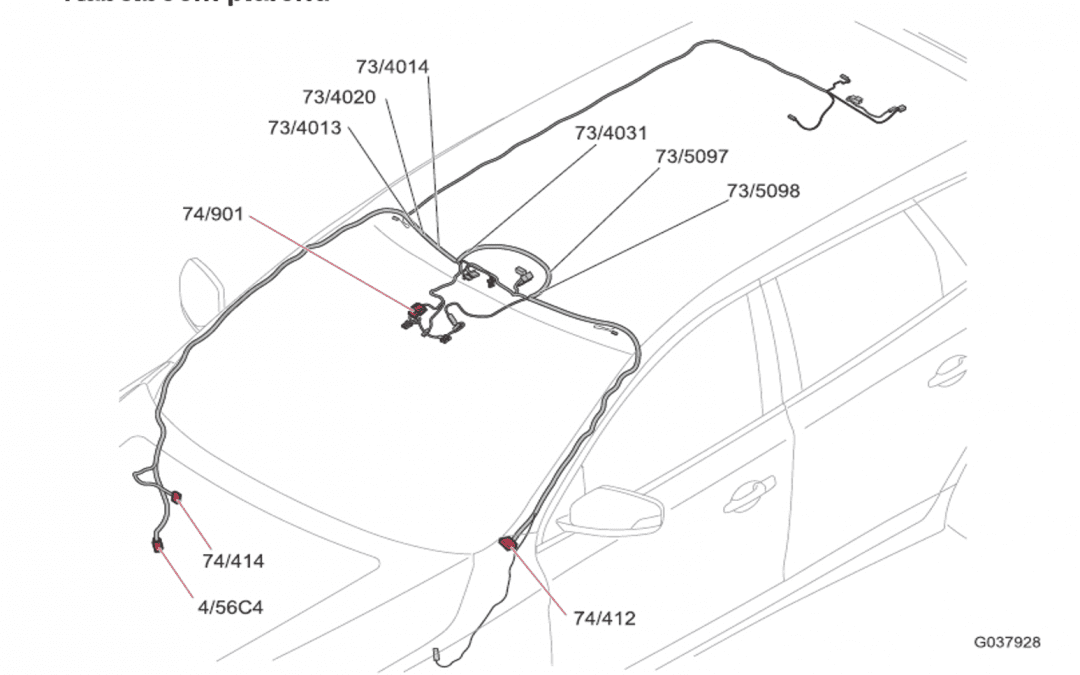 DTS Lopik repareert Volvo Xc60 schuifdak defect zonder foutcode in regeleenheid